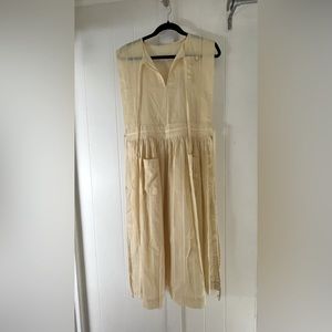 Vintage Apron Midi Dress